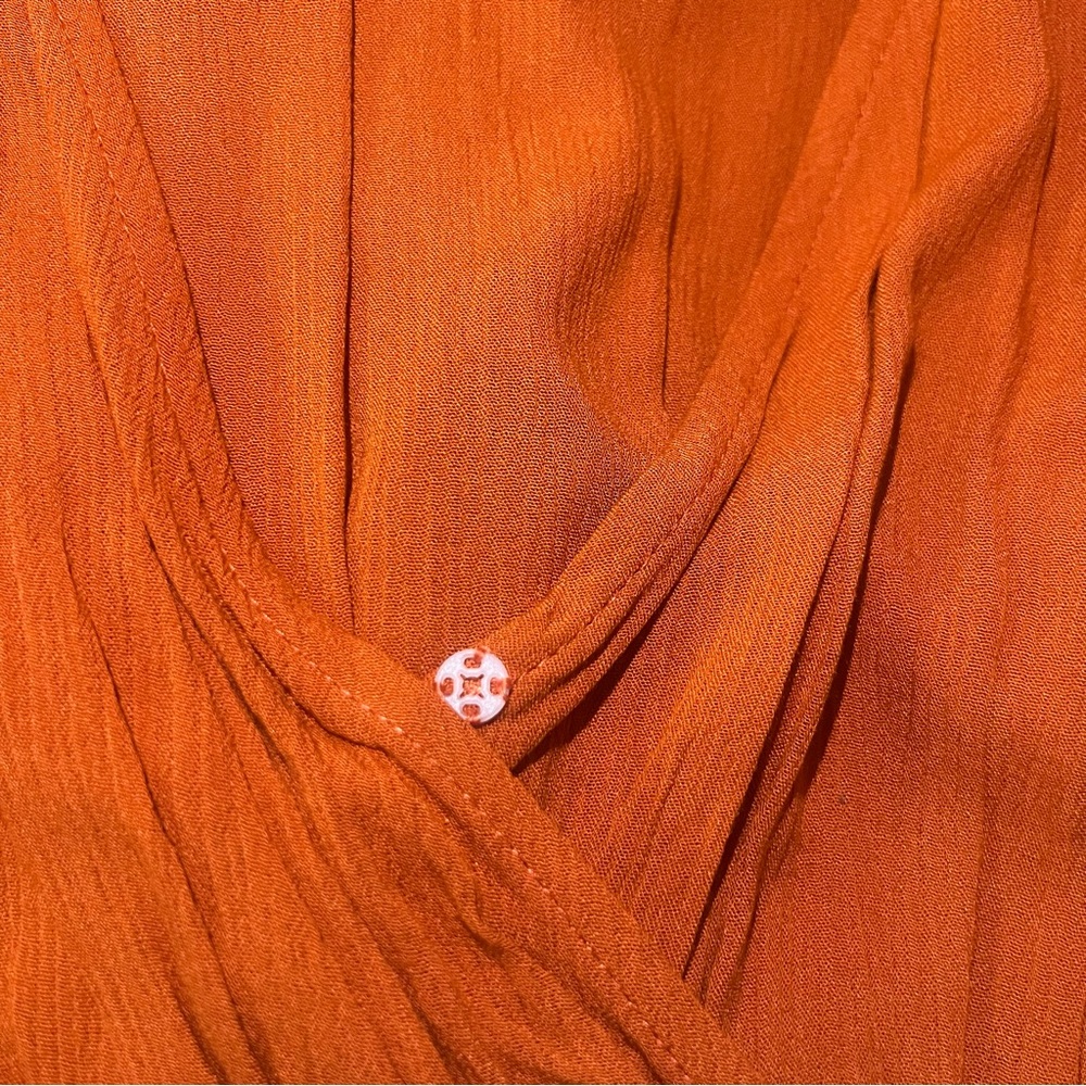 Rust Deep V Romper - Picture 4 of 8
